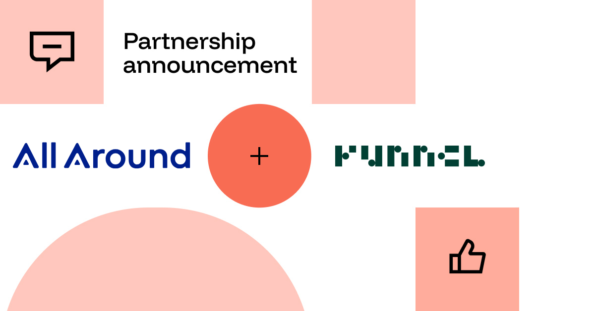 All Around Partners with Funnel.io